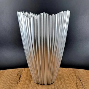 Brass Tabletop Vase Handmade Geometric Design Decorative Metal Vase for Home Interior Artistic Decoration for Home Decor - Product Image 6