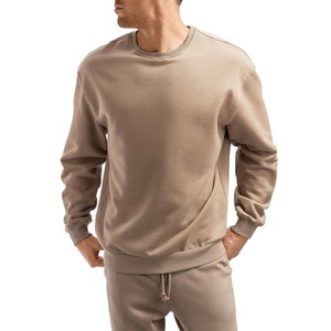 Sweat-shirt pour homme de qualité supérieure, en coton lourd, col rond, style streetwear contemporain - Product Image 3