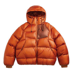 <b>Men</b> Quilted Hooded Bubble <b>Jacket</b> Waterproof Breathable Warm Full Zip Lightweight Casual Winter Regular Fit Outdoor Wear - Product Image 1