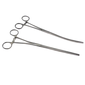 Pinza Intestinal Doyen Atrauma Premium de 23 cm y 25 cm, Recta y Curva, de Acero Inoxidable, Instrumentos Quirúrgicos Gastrointestinales, CE ISO - Product Image 6