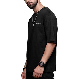 Nueva Llegada, Camiseta de Alta Calidad para Hombre, Uso en Exteriores, Talla Grande, Hombros Caídos, Manga Corta, 100% Algodón, Transpirable, Ecológica, ERIT - Product Image 3