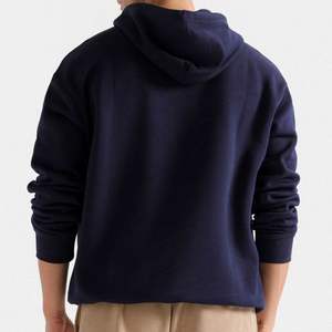 เสื้อฮู้ดผ้าฟลีซคอตตอน 100% แบบกำหนดเองสำหรับทุกเพศ พร้อมโลโก้สั่งทำ คุณภาพสูง สำหรับผู้ชาย พร้อมโลโก้สั่งทำ รับผลิตแบบ OEM ODM - Product Image 2