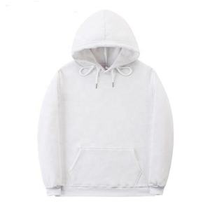 Men's Best Vintage Solid Eco-Friendly Workout Hoodies in <b>Black</b> with <b>Strings</b> 100% Cotton Autumn OEM Service - Product Image 4