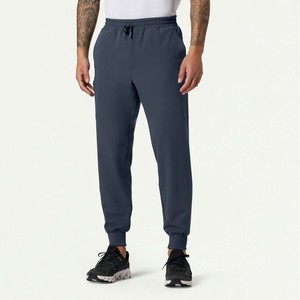 Uniforme Médico Unisex Transpirable y Ecológico Pentax, Estilo Jogging, Pantalones Rectos Grises, 100% Algodón - Product Image 6
