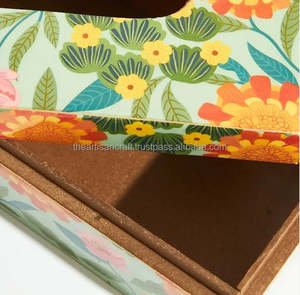 Soporte de pañuelos hecho a mano de diseño moderno y caja de vajilla nuevo esmalte impreso para decoración de hogar y hotel por ARTISAN CRAFT - Product Image 5