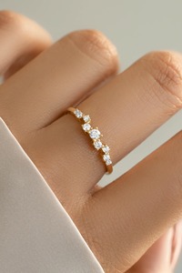 Classic 925 <b>Sterling</b> <b>Silver</b> <b>Engagement</b> <b>Ring</b> Round Brilliant Cut Prong Setting Women's Fine Jewelry - Product Image 3