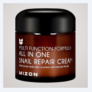 Crème hydratante pour le visage Mizon Korean K-Beauty Olinwon Snail Repair Cream 75ml Fabriqué en Corée, produits de soin de la peau - Product Image 4