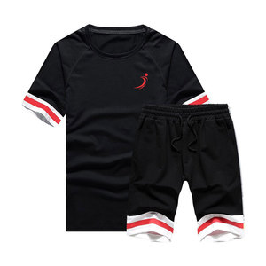 Quick Dry Polyester Made Men T-Shirt & Shorts Workout Reasonable Price Casual T-Shirt & Shorts - Product Image 1