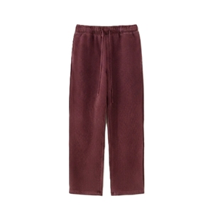 Men's Cotton Knitted Sweatpants <b>Elastic</b> <b>Waist</b> Drawstring Casual Loose Fit Side Pockets Breathable Autumn Wear <b>Trouser</b> - Product Image 3