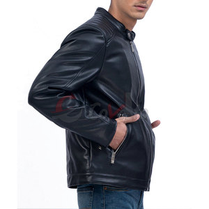 Durable <b>Men</b> <b>Leather</b> <b>Jacket</b> With Premium Outdoor Design For Warm Winter <b>Jacket</b> Fashion Look - Product Image 6