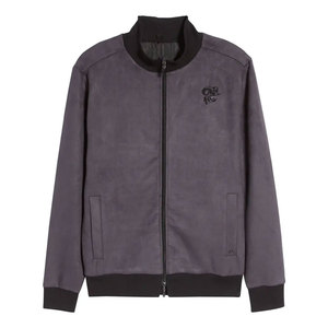 Chaqueta Bomber de Estilo Clásico para Hombre, Diseño Sencillo de Color Sólido, Adecuada para Invierno y Uso Diario - Product Image 1