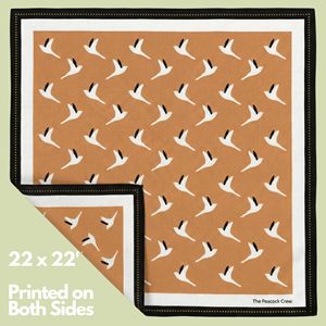 Bandana en coton premium, doux et respirant, unisexe, pour streetwear, carré, 100% coton, 22 pouces, bandana unisexe pour l'extérieur - Product Image 2
