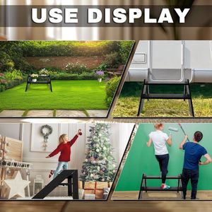 Escabeau pliable 2-4 marches avec hauteur réglable et pieds antidérapants, dispositif d'aide pour spa, marchepied pliable pour camping-car avec main courante - Product Image 6