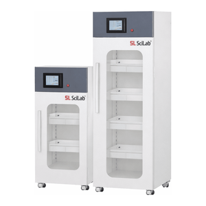 Armoire de stockage de réactifs filtrée sans conduit en PP/PVC avec circulation d'air pour acides, bases et COV - Product Image 2