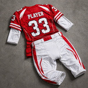 Uniforme de Fútbol Americano Personalizado OEM 2026, Conjunto de Jersey y Pantalones, Ropa Deportiva Transpirable y Resistente, Fabricante - Product Image 5