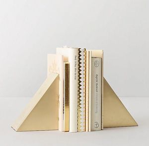 ที่คั่นหนังสือสีทองสวยงาม ที่คั่นหนังสือโลหะทนทาน อุปกรณ์จัดระเบียบชั้นวางหนังสือสุดหรู ของตกแต่งบ้านและสำนักงานอย่างมีสไตล์ - Product Image 1