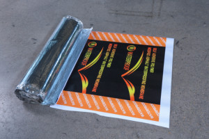 Self Adhesive HDPE Asphalt <b>Waterproof</b> Roofing <b>Membrane</b> Roll <b>for</b> Building Construction Flat <b>Roof</b> Heat & Corrosion Resistant - Product Image 5