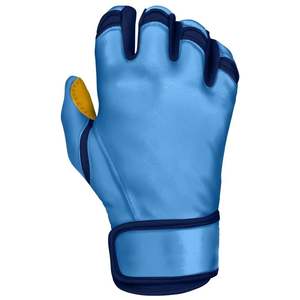 Gants de frappeur de baseball professionnels unisexes en cuir premium, à doigts entiers, pour droitier, légers, avec logo personnalisé – Offre Spéciale - Product Image 5