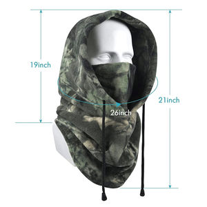 Pasamontañas térmico de forro polar resistente al viento para ciclismo, motociclismo y esquí, con cubrecuello y protección facial, modelo Beast High Product - Product Image 2