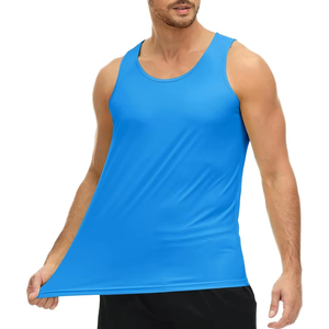 Débardeur Homme Personnalisé à Logo, Dos Nageur, Séchage Rapide, pour Gym, Fitness, Sport, Basketball, Course à Pied et Entraînement Musculaire - Product Image 4