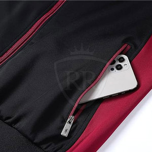 Conjunto Deportivo con Chaqueta Transpirable de Alta Resistencia y Pantalones de Entrenamiento Flexibles, Traje Deportivo para Hombre, Cómodo para el Invierno - Product Image 5