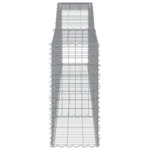 Juego de 3 Cestas de Gabiones Grandes y Duraderas de Hierro Galvanizado Plateado para Cercas, Enrejados y Puertas - Product Image 5