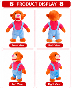 Gentleman Soft <b>Toy</b> Cute Gentleman Plush Doll Velboa Stuffed Character <b>Toy</b> Gift Custom OEM Wholesale - Product Image 4
