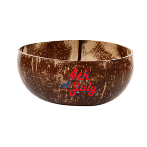 Tazón de Coco para Comida, Ensalada, Bocadillos, Diseño Patriótico Impreso en 3D para el 4 de Julio, Día de la Independencia, de Vietnam - Product Image 4