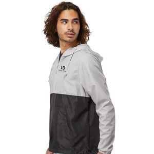 <b>Men's</b> Lightweight Pullover Anorak <b>Jacket</b> Soft Fabric Windbreaker Outdoor Coat for Running Camping Travel and Everyday Wear - Product Image 2