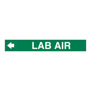 Marcador de conductos Brady LAB AIR para identificación de sistemas HVAC, duradero - Product Image 3