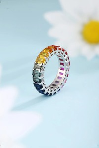 925 Sterling <b>Silver</b> Vintage Floral <b>Ring</b> Handmade Bohemian Fashion Jewelry for Women - Product Image 3