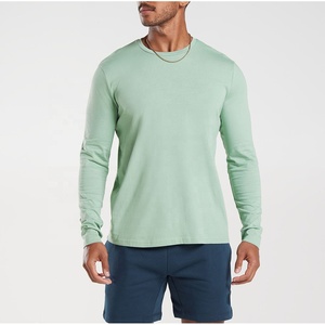 เสื้อยืดแขนยาวผู้ชาย ดีไซน์คุณภาพสูง ผ้าฝ้าย 100% ราคาถูก พร้อมบริการสั่งทำตามแบบ OEM ลดราคาพิเศษ - Product Image 1