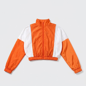 Most Demanding Custom Logo White Orange Men's Nylon <b>Wind</b> <b>Breaker</b> Shorts Sets Vintage Breathable Wear Men Sets Streetwear Jackets - Product Image 2