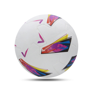 Balón de Fútbol de Último Diseño, 100% Buena Calidad, Precio Económico, Colorido, Geométrico, para Entrenamiento - Product Image 3