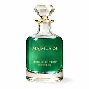 Aceite de Perfume Concentrado (Attar) Majmua 24 de Alta Calidad, 50 Gramos, Sin Alcohol, Unisex, de Larga Duración - Product Image 1