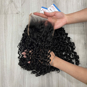 Extensiones de Cabello Humano Rizado Steam Pixie, Trama Cosida a Máquina, Negro Natural, 8-32 Pulgadas, Venta al por Mayor, Listo para Enviar - Product Image 3