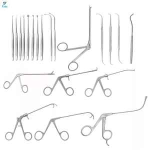 ชุดเครื่องมือผ่าตัดไซนัสแบบส่องกล้อง FIDA International Class I FESS สำหรับหู คอ จมูก ทำจากสแตนเลสสตีล ใช้งานด้วยมือ ได้รับการรับรองมาตรฐาน ISO13485 ใช้ซ้ำได้ - Product Image 1