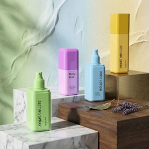 Flat Shoulder PET Plastic <b>Bottle</b> 150ml <b>200ml</b> 250ml Colorful With Mist Spray And Lotion Pump For Cosmetic Packaging Wholesale - Product Image 5