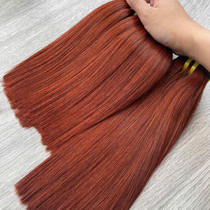 Extensions de cheveux bruns châtain pour la confection de perruques avec closure, qualité Super Double Drawn, cheveux vietnamiens de haute qualité, très demandés, cheveux humains - Product Image 4