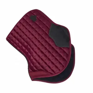 Tapis de selle pleine grandeur en coton pour cheval, ensemble de tapis de selle d'équitation pour le saut d'obstacles, fabricant - Product Image 5