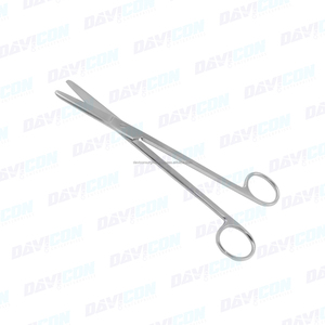 Ciseaux utérins Sims en acier inoxydable, instrument chirurgical gynécologique, ciseaux pour la dissection des tissus utérins - Product Image 4