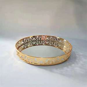 Bandeja de Metal de Alta Calidad, Fundida y Cortada con Láser, para Decoración de Cocina y Hogar - Product Image 4