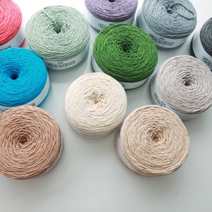 ไหมคอรัลฟลีซ GRANDE Coma Cotton สำหรับถักโครเชต์ ไหมถักมือ น้ำหนัก 300 กรัม ไหมฝ้ายสำหรับถักโครเชต์ - Product Image 6