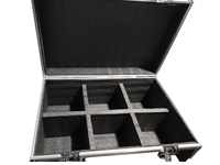 CALIDAD PREMIUM COLOR NEGRO CUSTOM LED PAR CAN FLIGHT CASE CAJA PERFECTA CON CALIDAD DE EXPORTACIÓN