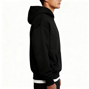 Wholesale Heavyweight Fleece Front Solid Winter <b>Hoodie</b> Premium Unisex Regular Fit High Quality Custom Quick Dry Breathable for - Product Image 1