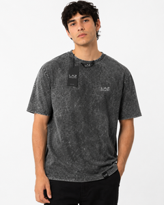 เสื้อยืดผู้ชายคุณภาพเยี่ยมแบบใหม่ ล้างสีสไตล์แอซิดวอช ผ้าฝ้าย 100% สตรีทแวร์ ฮิปฮอป เสื้อยืดเปล่าสไตล์แอซิดวอช รับสกรีนโลโก้ เสื้อยืดวินเทจ - Product Image 1