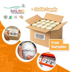 Etiqueta Adhesiva de 10 mm x 20 mm, Rollo de Papel Térmico de 80 x 10 mm, 58 x 30, 80 x 60, 57 mm x 32 mm - Product Image 4