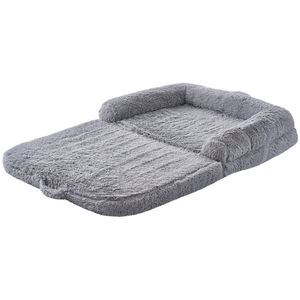 Cuccia Gigante per Cani di Taglia Umana 183x122x25 cm per Adulti e Animali Domestici, Lavabile, con Rivestimento in Velluto PV, Letto per Animali Domestici Confortevole ed Elegante - Product Image 1