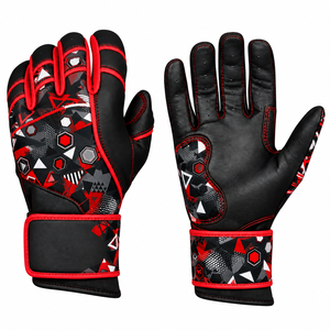 Elson Sports fabrique des gants de frappe de baseball en cuir véritable de haute qualité, prix de gros, couleur personnalisée. - Product Image 5