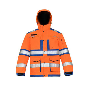 <b>Utility</b> <b>Men</b> Working <b>Jackets</b> Heavy Duty Industrial Workwear With Practical Storage For Construction Teams - Product Image 1